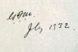 Signature on typescript