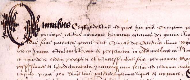 Malton grammar School Foundation document