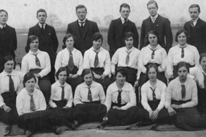 early Malton Grammar School group