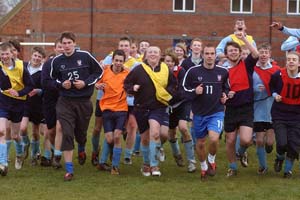 2005 football training