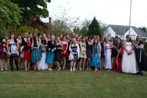 Year 11 Prom 2009 Malton School