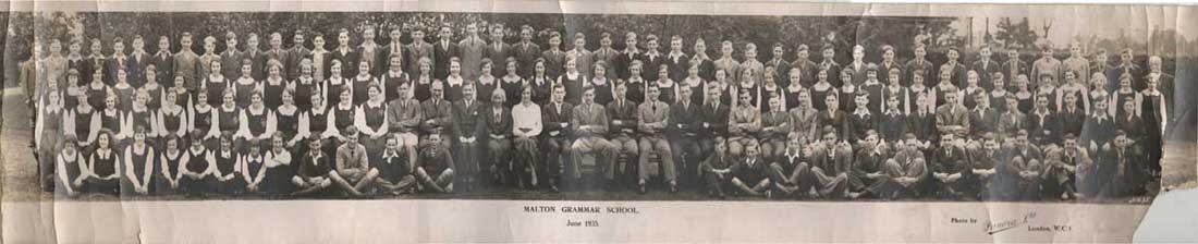 Malton Grammar School 1935