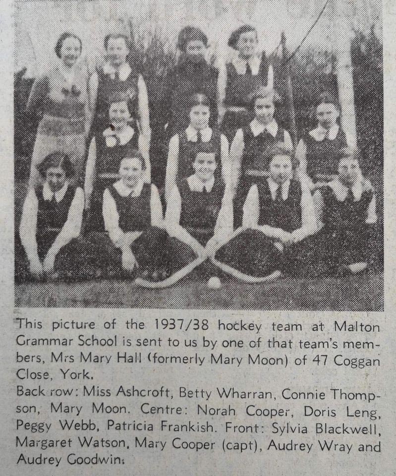 MGS Hockey 1937-8