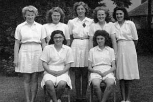 Malton Grammar School tennis team 1947
