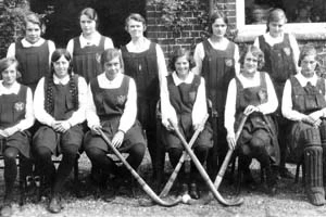 1930s Malton Grammar School hockey team