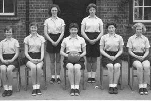 1958 Malton Grammar School Netball team