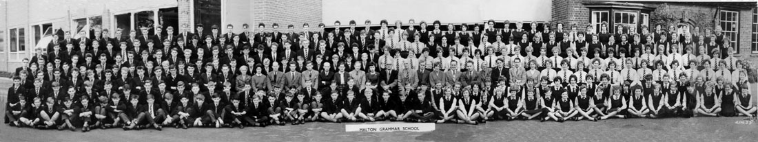Malton Grammar School 1961 panoramics Malton Grammar School 1961