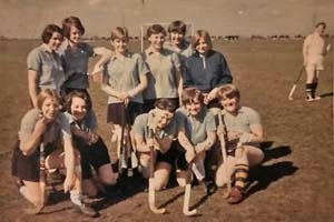 1968 After staff v student hockey match