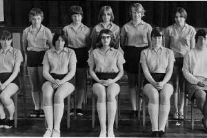 Malton Grammar School 1969 tennis team