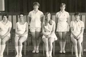 1969 Malton Grammar School tennis team