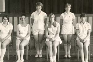 Malton Grammar School 1969 tennis team