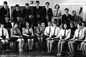 1960s Malton Grammar School orchestra