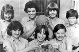 Malton School girls team 1980/81
