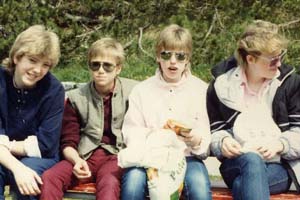 Malton School 1980s Swiss Ski Trip