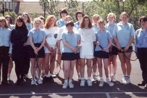Malton School tennis girls 1993