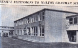 Malton Grammar School extension 1958