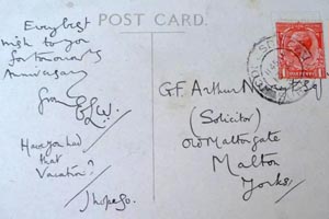 Malton Grammar School postcard