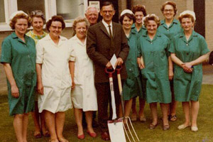 Malton County Modern dinner ladies 1971