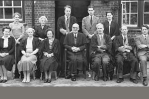 Malton Grammar School staff 1958